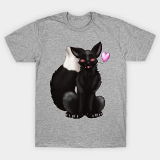 Foxy Friends: Dark Silver T-Shirt